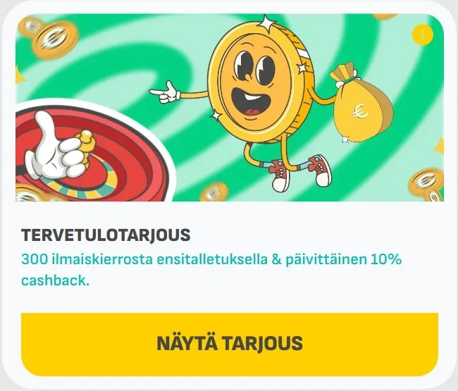 Tervetulotarjous